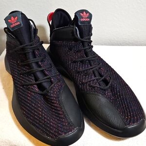 Adidas Crazy 1 ADV Basketball Shoes black/Red B37562 Mens Size 13